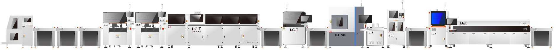 Selective Wave Soldering Machine Line