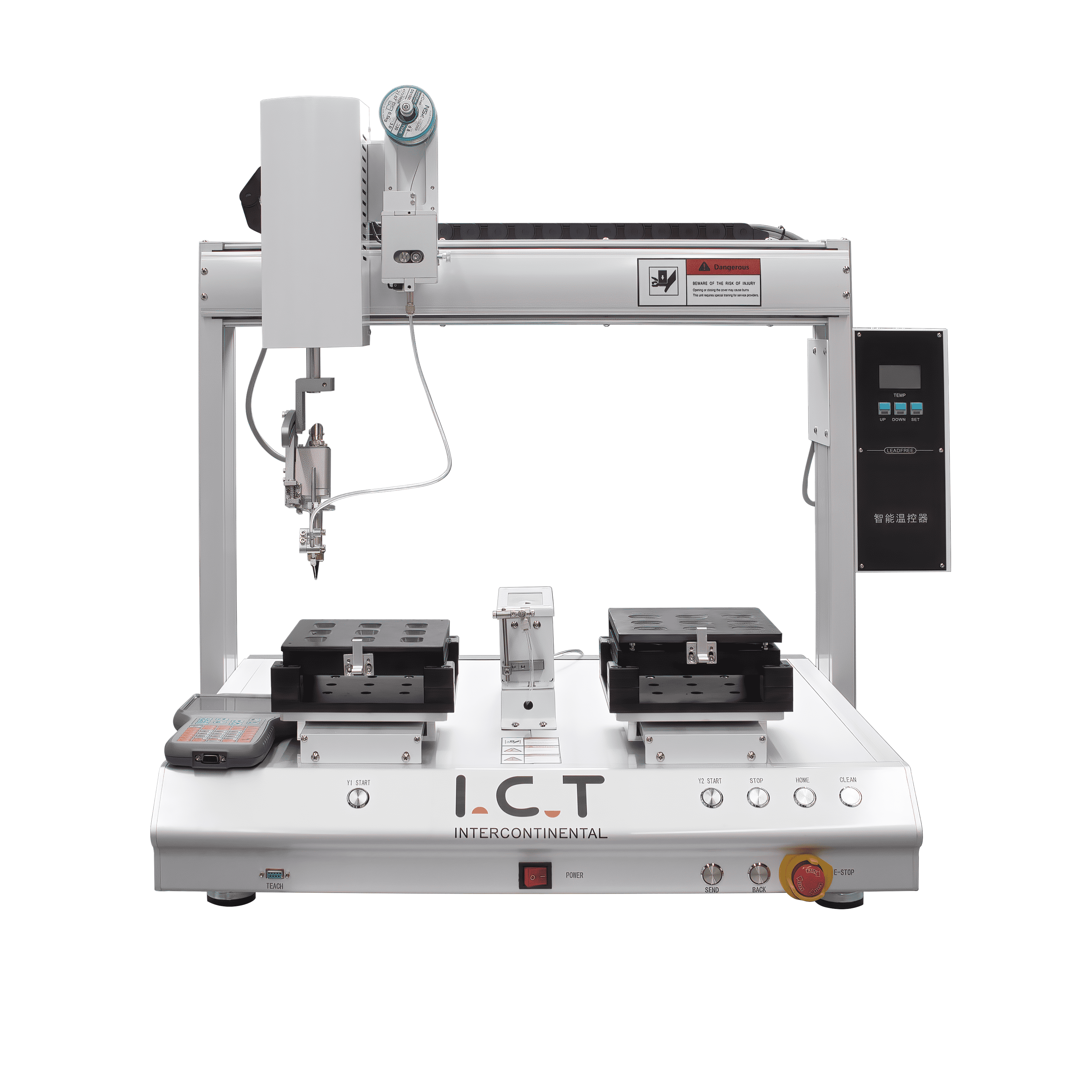 I.C.T-SR250D Automatic Soldering Robot 5 Axis