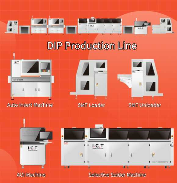 Selective Soldering Machine and DIP Line