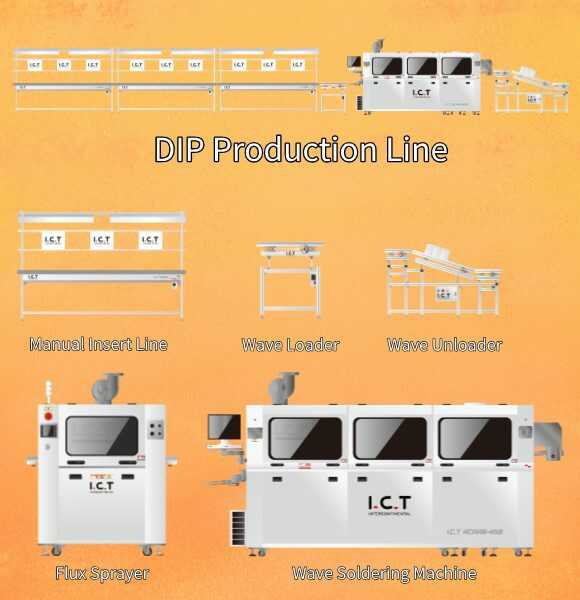 Wave Solder Machine and DIP Line 2